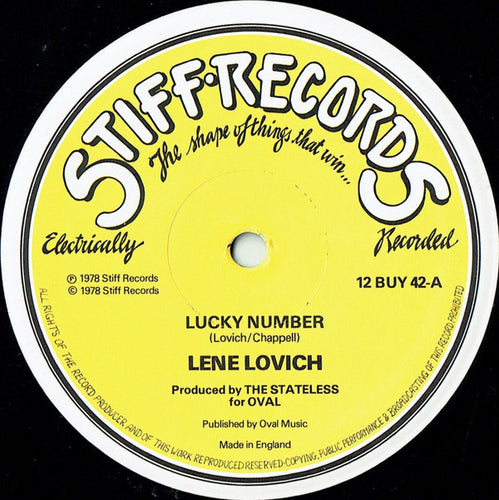 Lene Lovich-Lucky Number 12