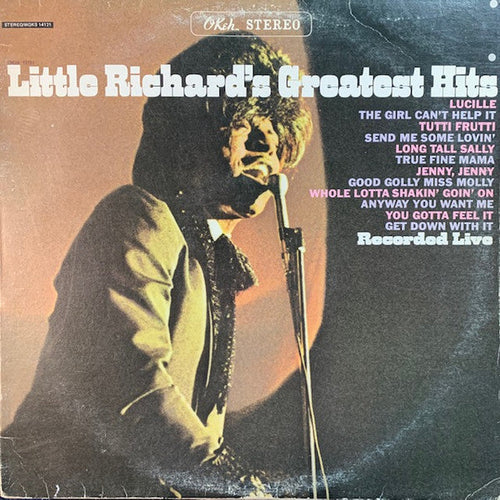 Little Richard-Little Richard's Greatest Hits Recorded Live LP