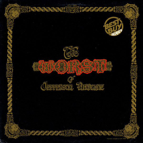 Jefferson Airplane-The Worst of Jefferson Airplane LP
