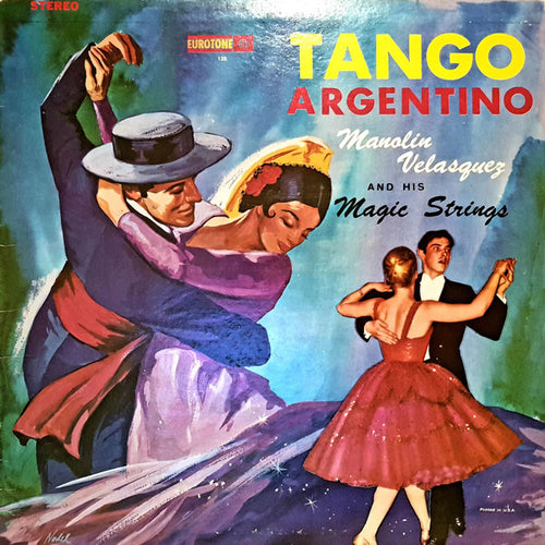 Manolin Velasquez and his magic Strings-Tango Argentino LP