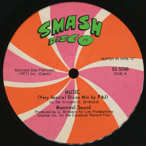 Montreal Sound-Music 12" Single