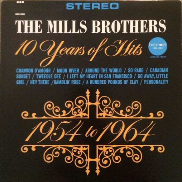 The Mills Brothers-10 Years Of Hits 1954-1964 LP
