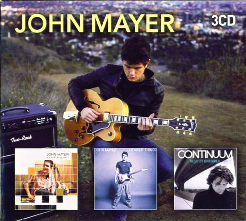 John Mayer-3CD ROOM FOR SQUARES - HEAVIER THINGS - CONTINUUM 3xCD