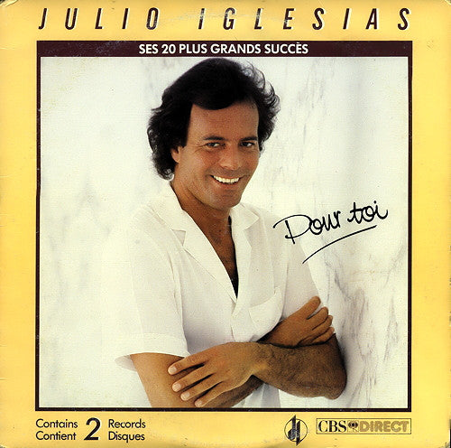 Julio Iglesias-Pour Toi - Ses 20 Plus Grands Succès 2xLP