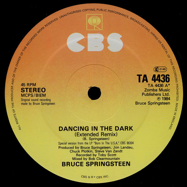 Bruce Springsteen-Dancing In The Dark (Extended Version) 12