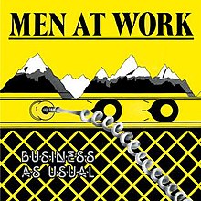 Men at Work-Business as Usual LP