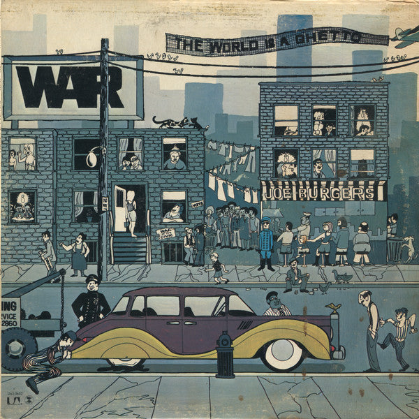War-The World Is A Ghetto LP