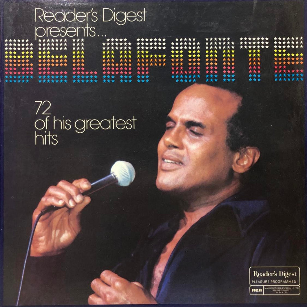 Harry Belafonte-Reader's Digest Presents... Belafonte 72 Of His Greatest Hits 6xLP LP Box Set