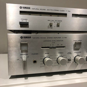 Yamaha A-760 / T-760 Stereo Integrated Amplifier & Tuner