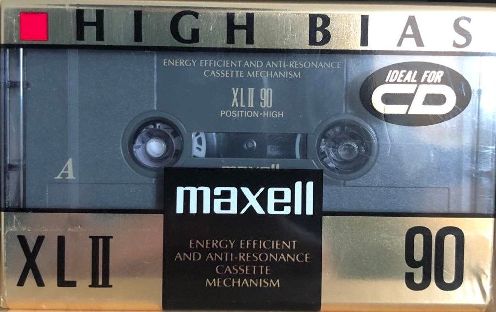 Maxell XL II 90 Blank Cassette – Jordan's Vinyl Garage Inc.