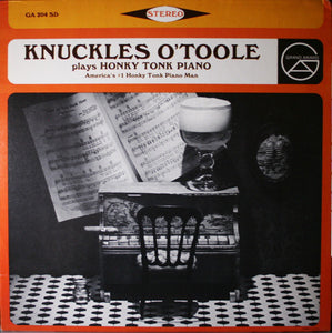 Knuckles O'Toole-Knuckles O'Toole Plays Honky Tonk Piano LP (Factory Sealed)