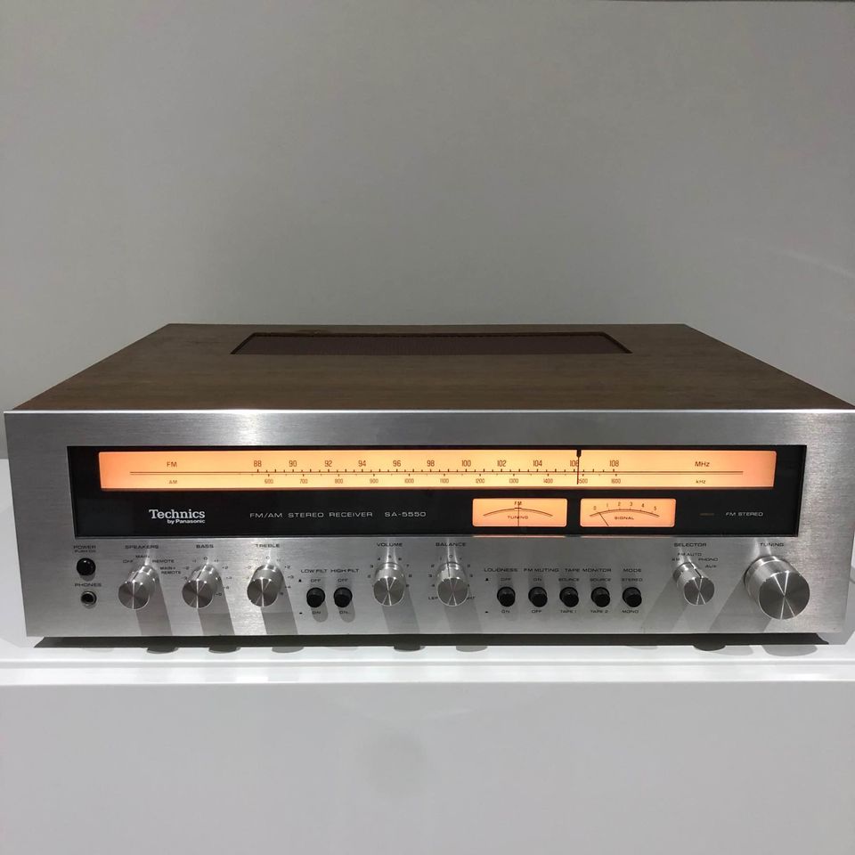Technics Model No. SA 5550 Stereo Receiver