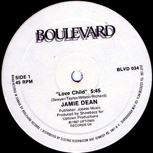 Jamie Dean-Love Child 12" Single (Sealed)