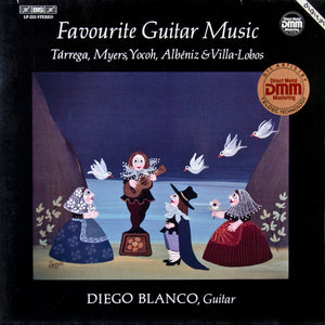 Diego Blanco -Favourite Guitar Music- Tarrega, Myers, Yocoh, Albeniz & Villa-Lobos LP