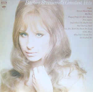 Barbra Streisand-Barbra Streisand's Greatest Hits LP