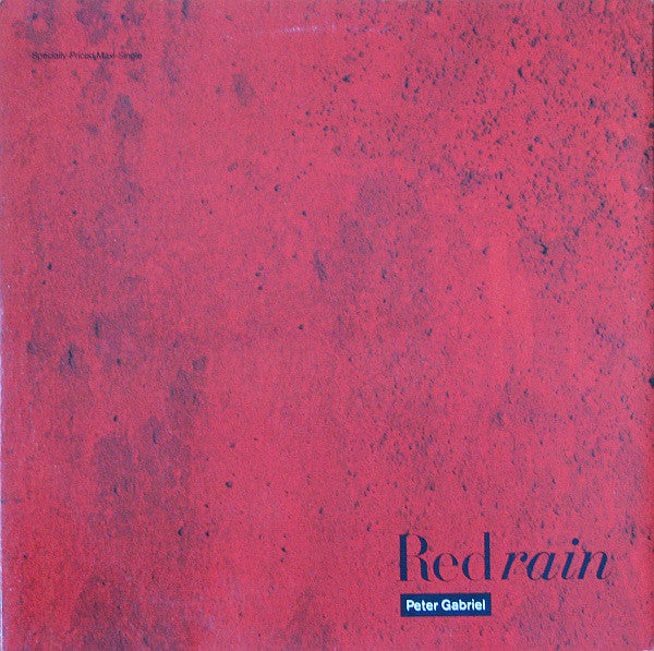 Peter Gabriel-Red Rain LP