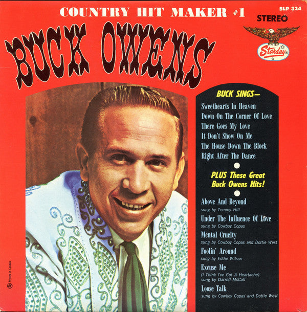 Buck Owens-Country Hit Maker No. 1 LP (Factory Sealed)