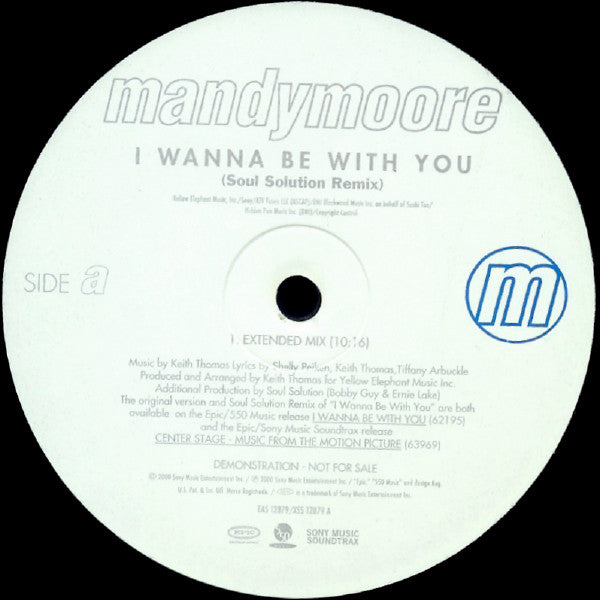 Mandy Moore-I Wanna Be With You (The Soul Solution Remixes) 12