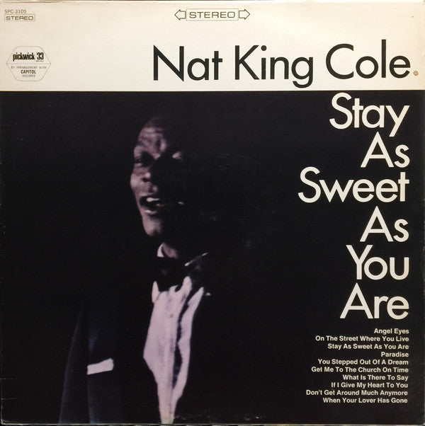 Nat King Cole-Stay As Sweet As You Are LP
