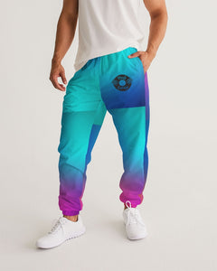 Men's Classic Track Pants - Rainbow Abstract