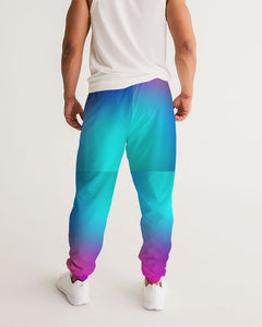 Men's Classic Track Pants - Rainbow Abstract