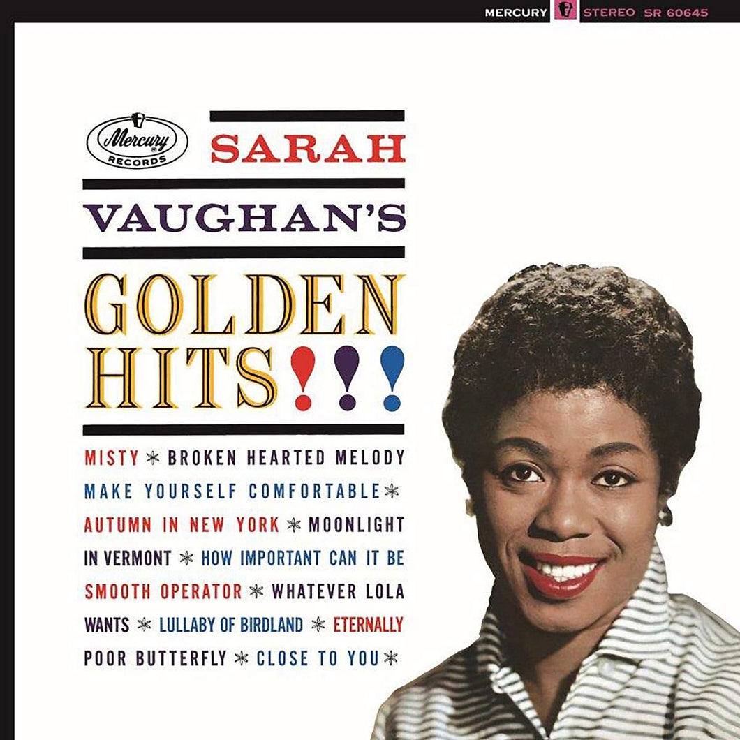 Sarah Vaughan-Sarah Vaughan's Golden Hits LP
