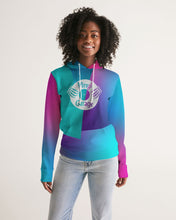 Load image into Gallery viewer, Women&#39;s Classic Hoodie - Rainbow Abstract