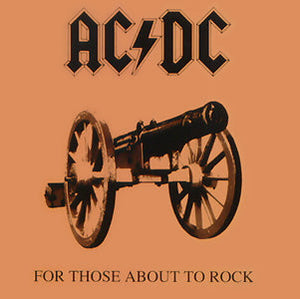 AC/DC-For Those About to Rock (We Salute You) LP