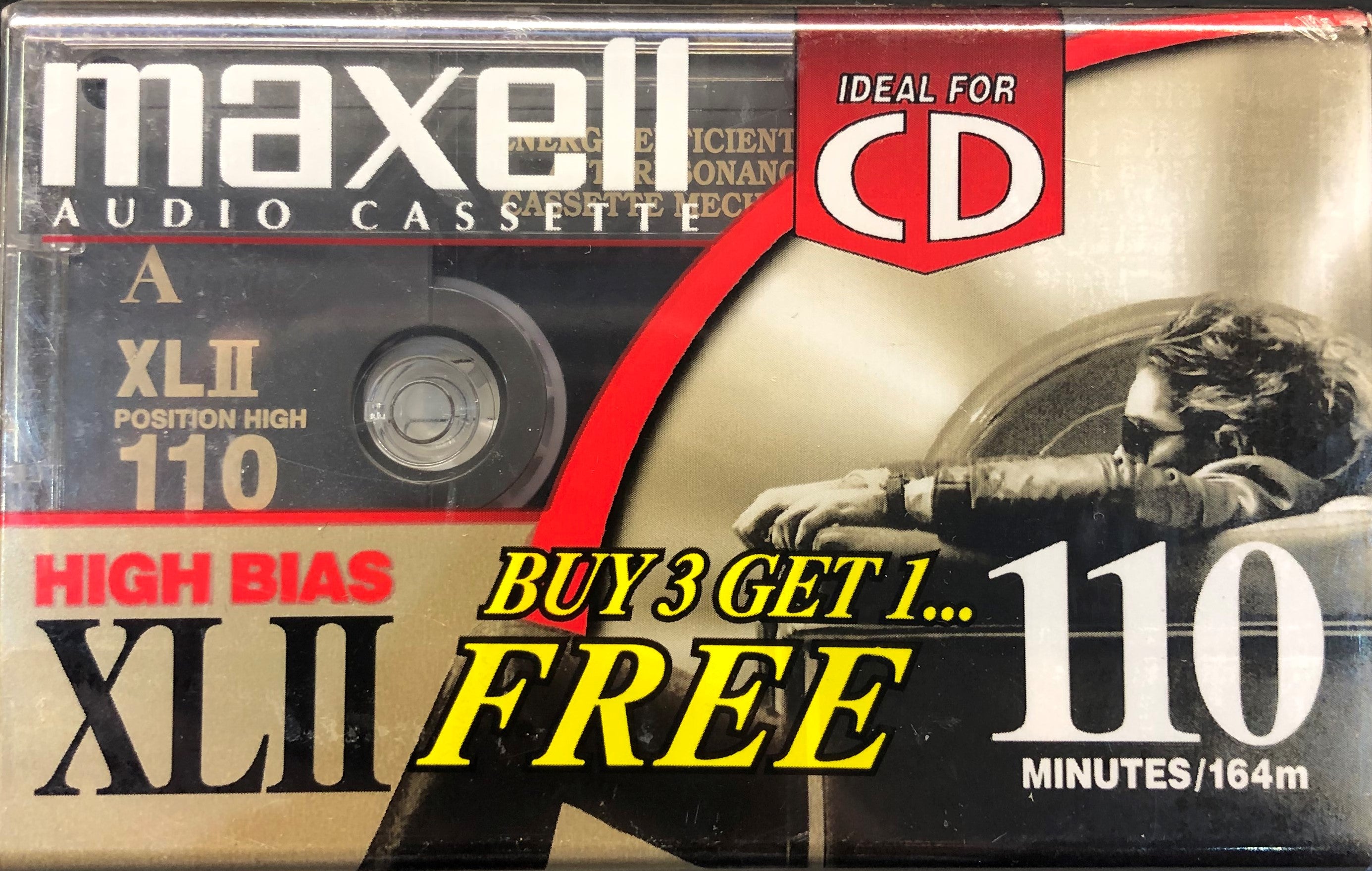 Maxell XLII 110 Blank Cassette 4-Pack – Jordan's Vinyl Garage Inc.