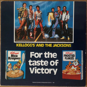 Kellogg's and the Jacksons-For the Taste of Victory, Limited Edition, Picture Disc, Promo, Gatefold