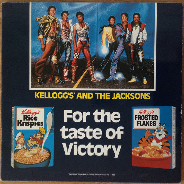 Kellogg's and the Jacksons-For the Taste of Victory, Limited Edition, Picture Disc, Promo, Gatefold