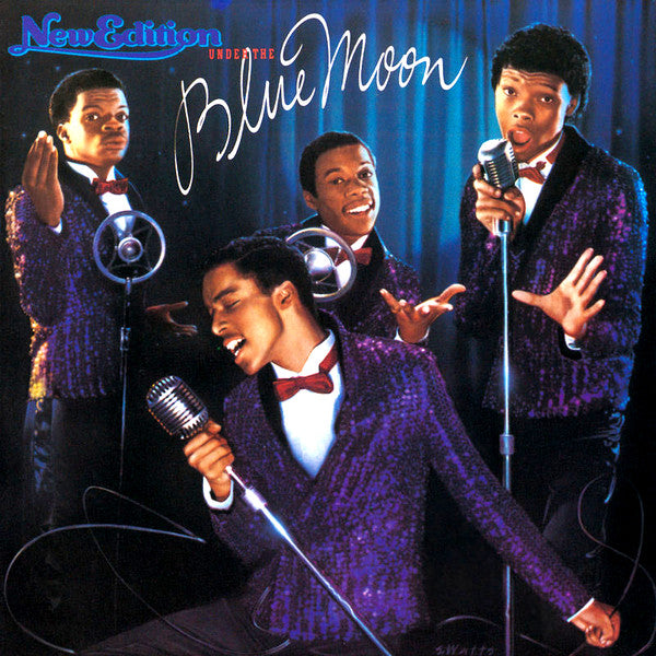 New Edition-Under the Blue Moon LP