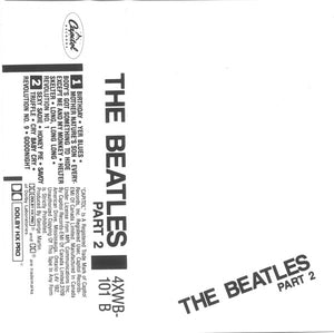The Beatles-White Album 2xCassette (Part 1 & 2)