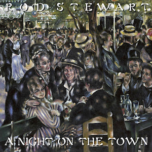 Rod Stewart-A Night on the Town LP