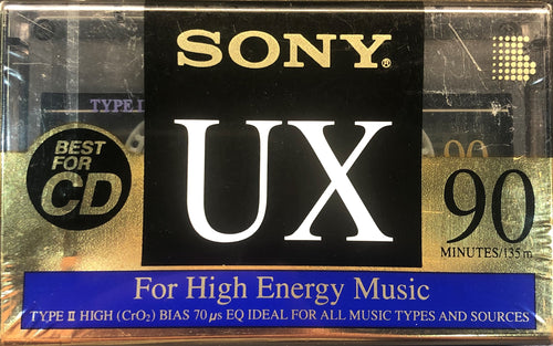 Sony C-90UX 74 Blank Cassette