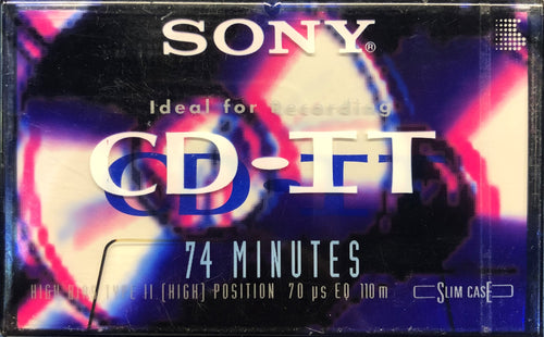 Sony CD-IT 74 Blank Cassette