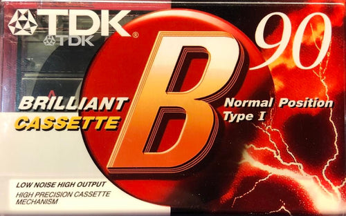 TDK B90 Blank Cassette