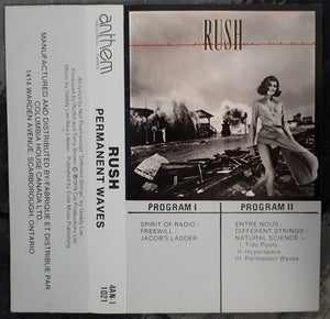 Rush-Permanent Waves Cassette