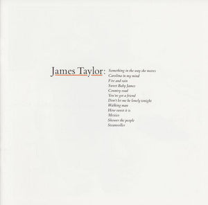 James Taylor-James Taylor's Greatest Hits LP Final Sale