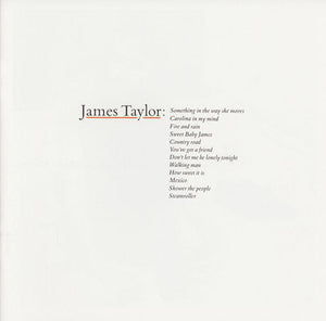 James Taylor-James Taylor's Greatest Hits LP