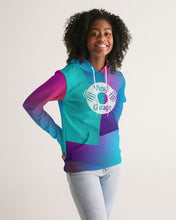 Load image into Gallery viewer, Women&#39;s Classic Hoodie - Rainbow Abstract