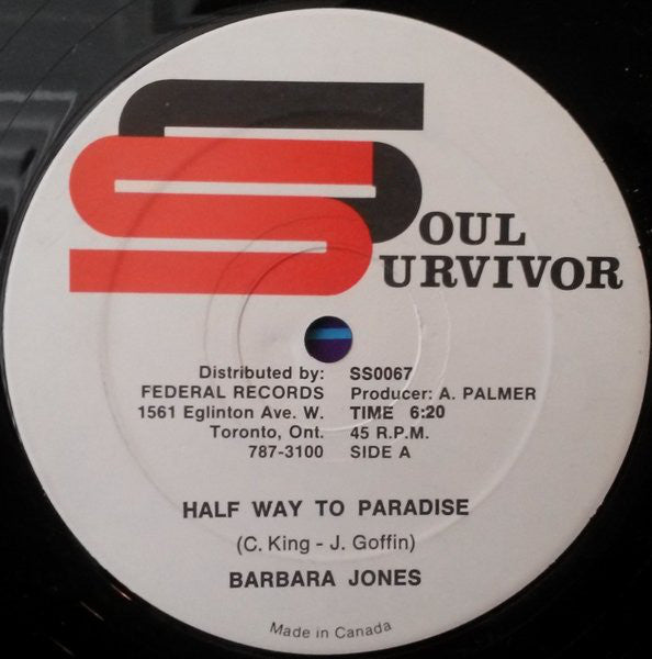 Barbara Jones-Half Way To Paradise 12