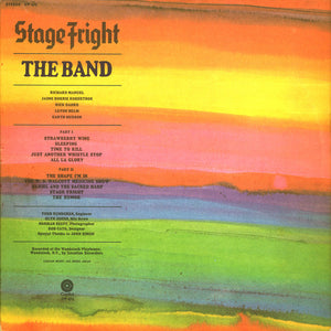 The Band-Stage Fright LP