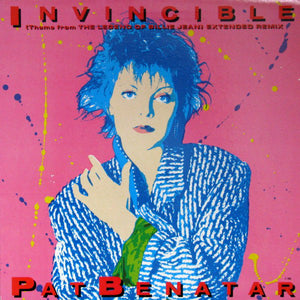 Pat Benatar-Invincible (Theme From The Legend Of Billie Jean) (Extended Remix) 12" Single