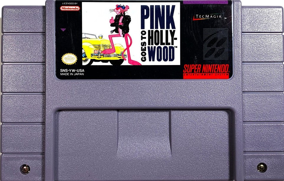 Pink Goes to Hollywood- Super Nintendo