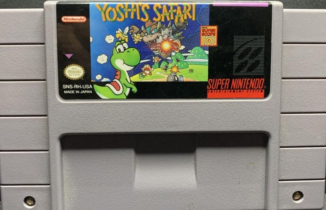 Yoshi's Safari- Super Nintendo