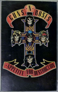 Guns N' Roses-Appetite For Destruction Cassette