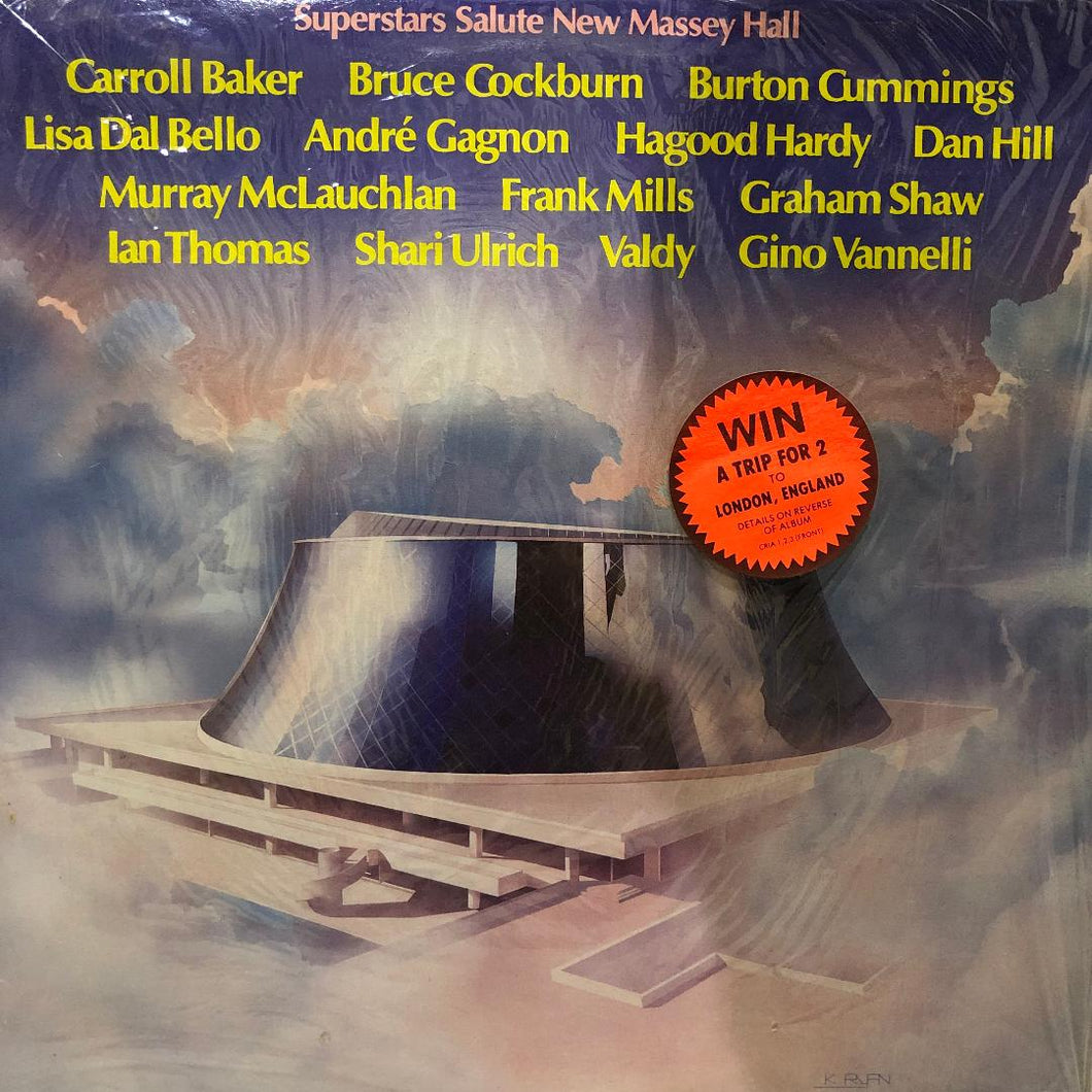 Various-Superstars Salute New Massey Hall LP ( Factory Sealed)